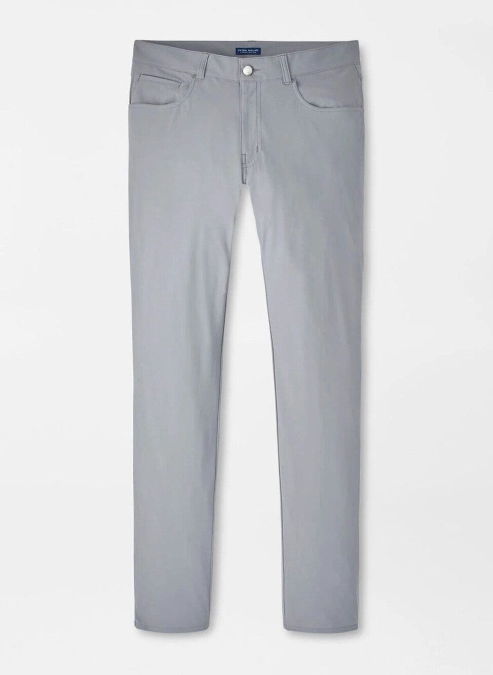 Peter Millar 30x32 Bingham Performance 5 Pocket Golf Pants Oyster Gray $185 NWT